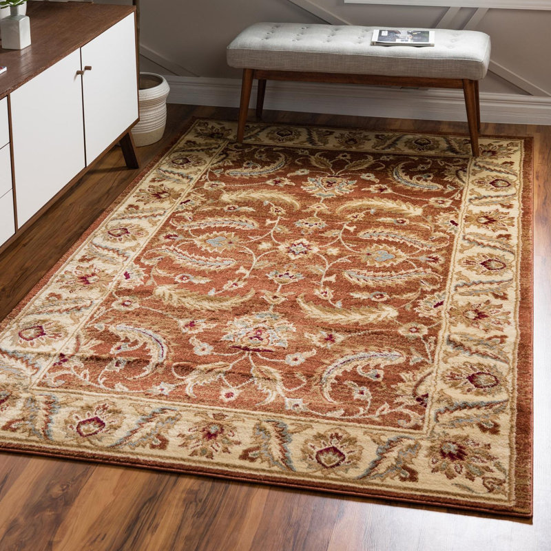 Astoria Grand Niles Performance Beige Rug & Reviews Wayfair